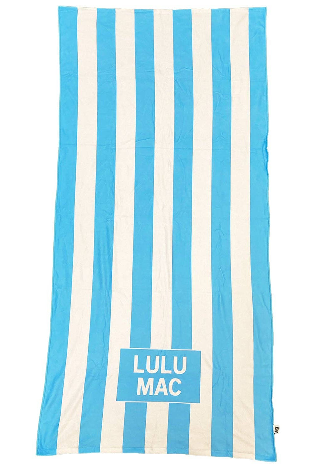 Lulu Mac Blue Darby Beach Towel