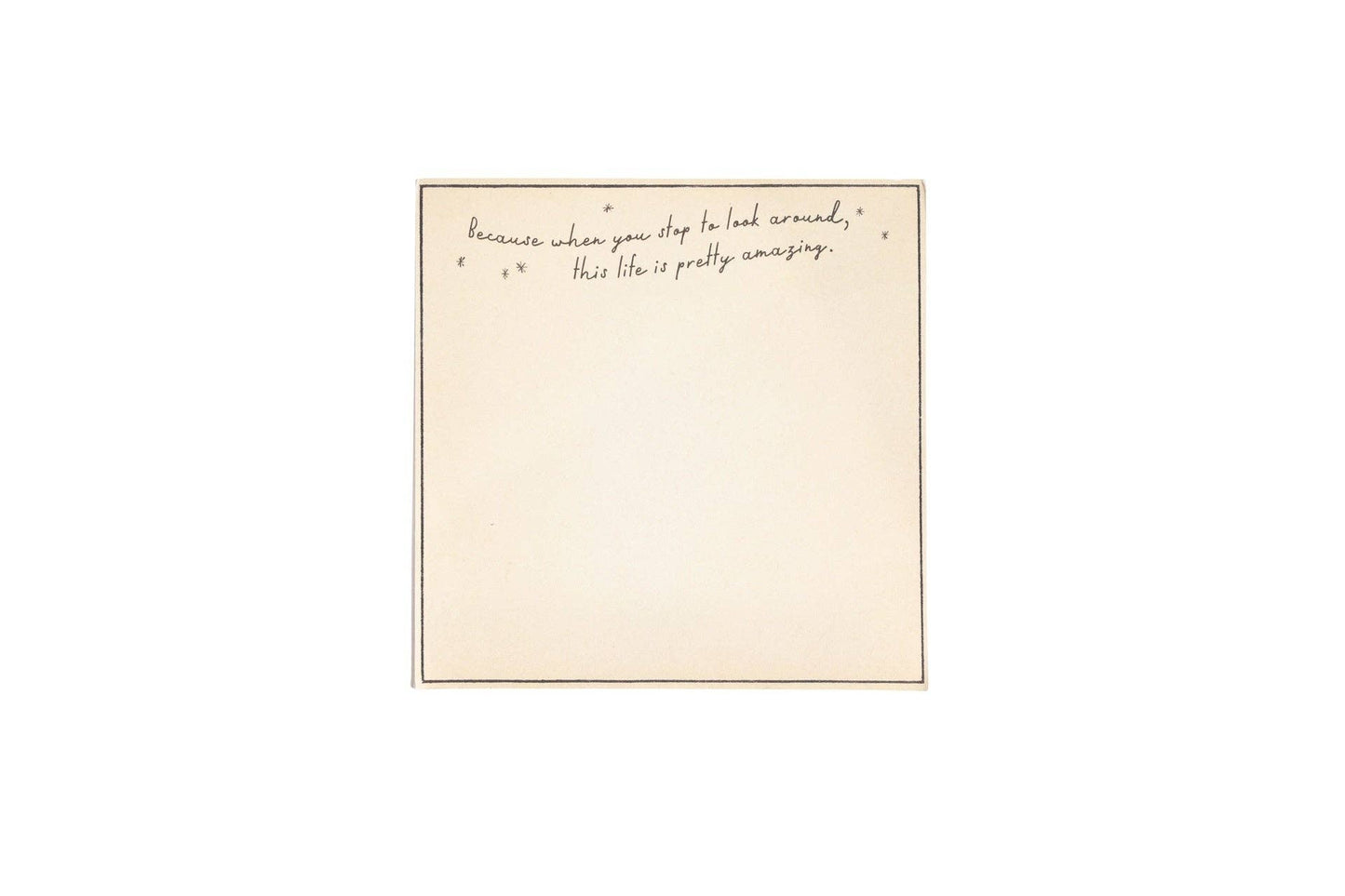 This Life Is Pretty Amazing Notepad by Sugarboo