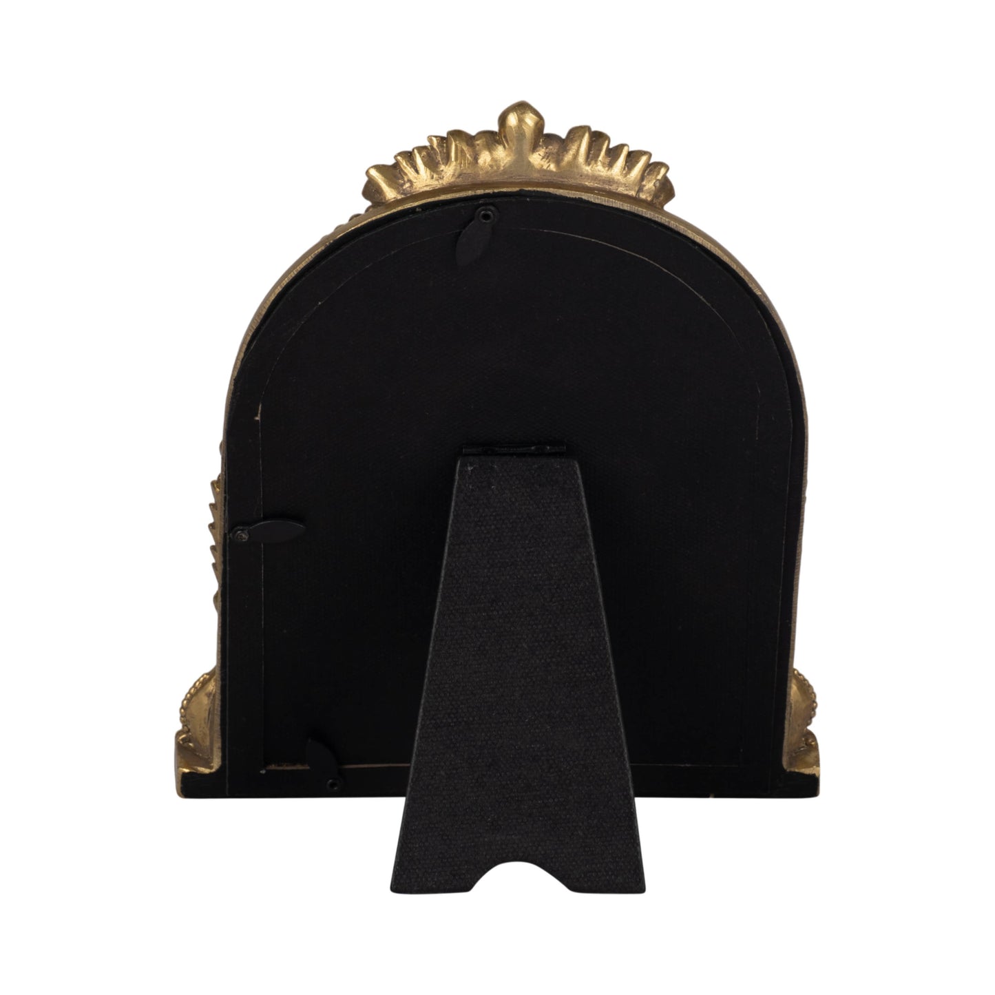 Vatican Homes Gold Resin Ornate Detail Arched Picture Frame 5x7