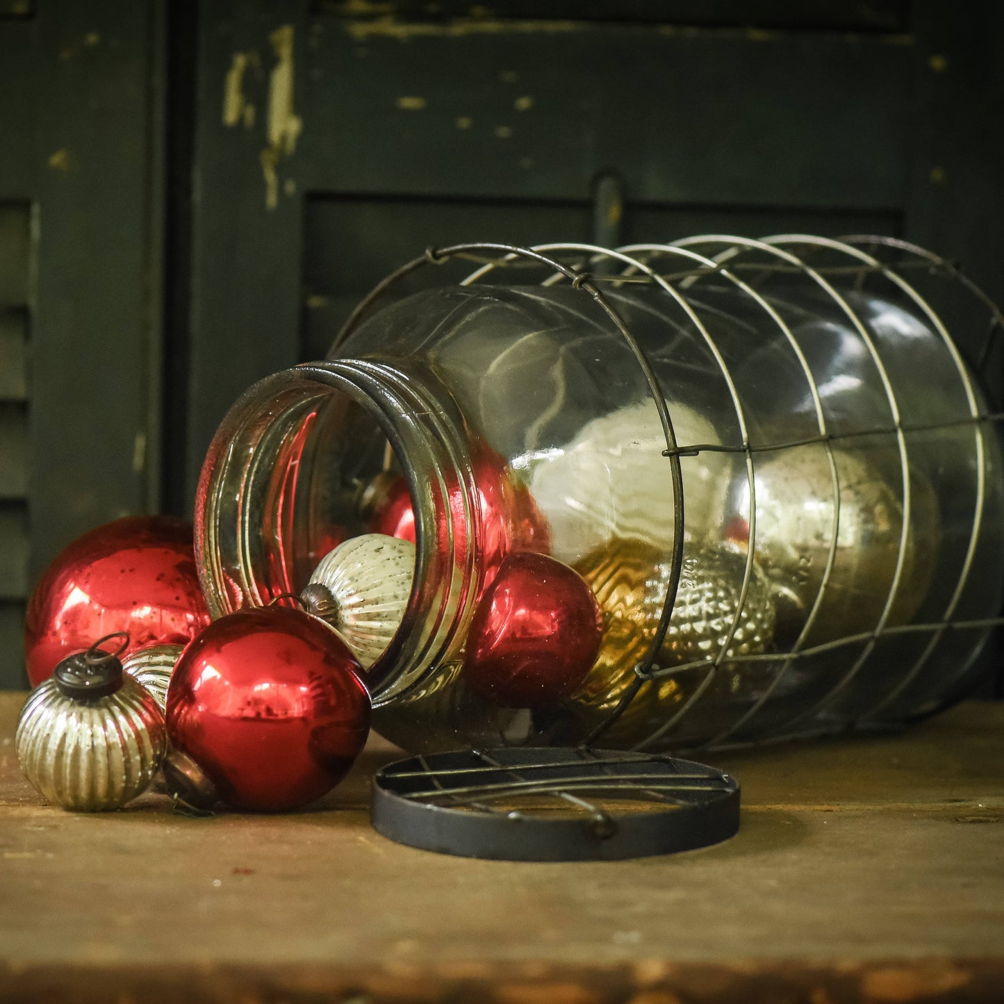 Kugel Ornament 3" Red