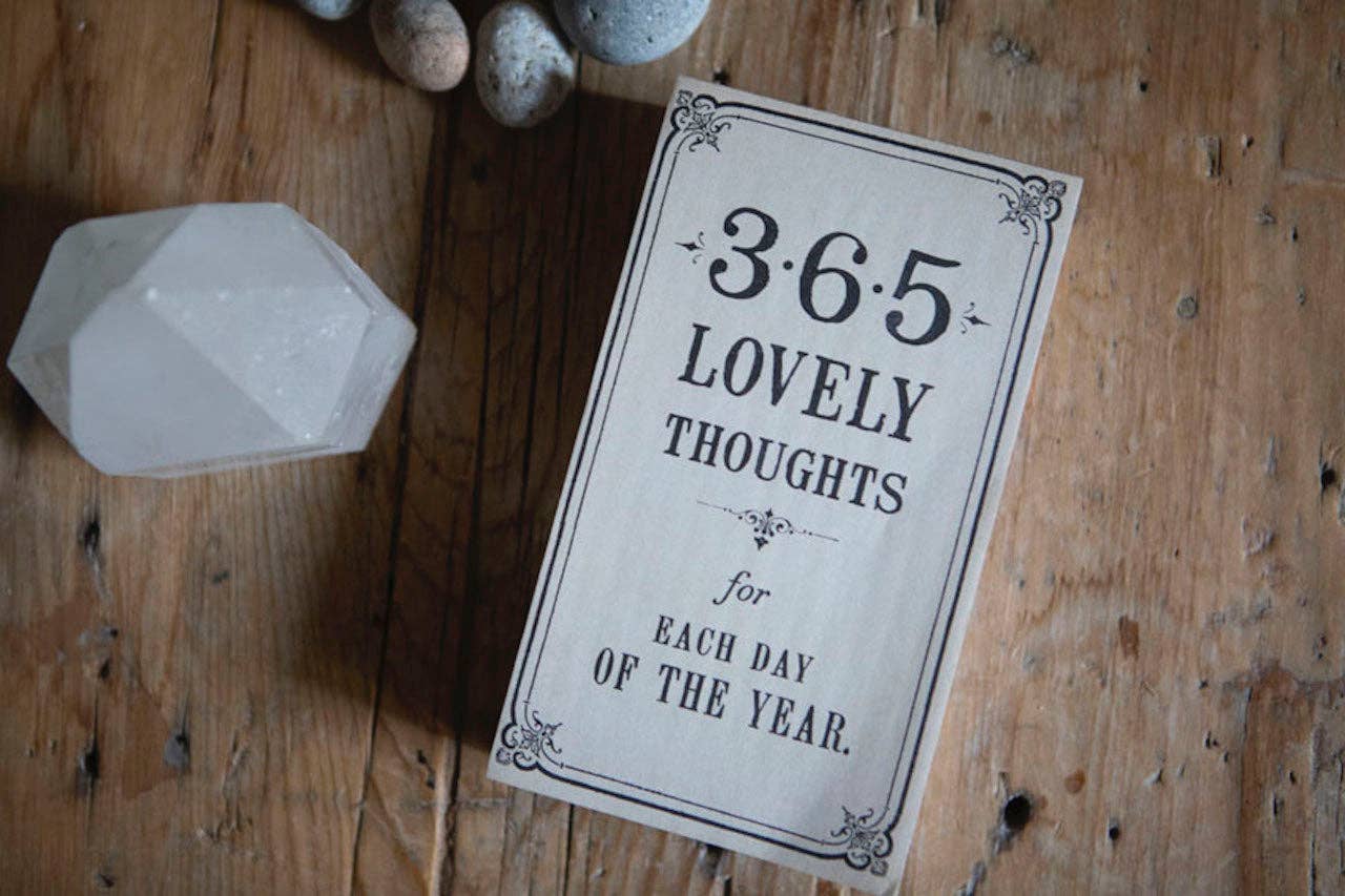 365 Lovely Thoughts for Each Day of the Year by Sugarboo