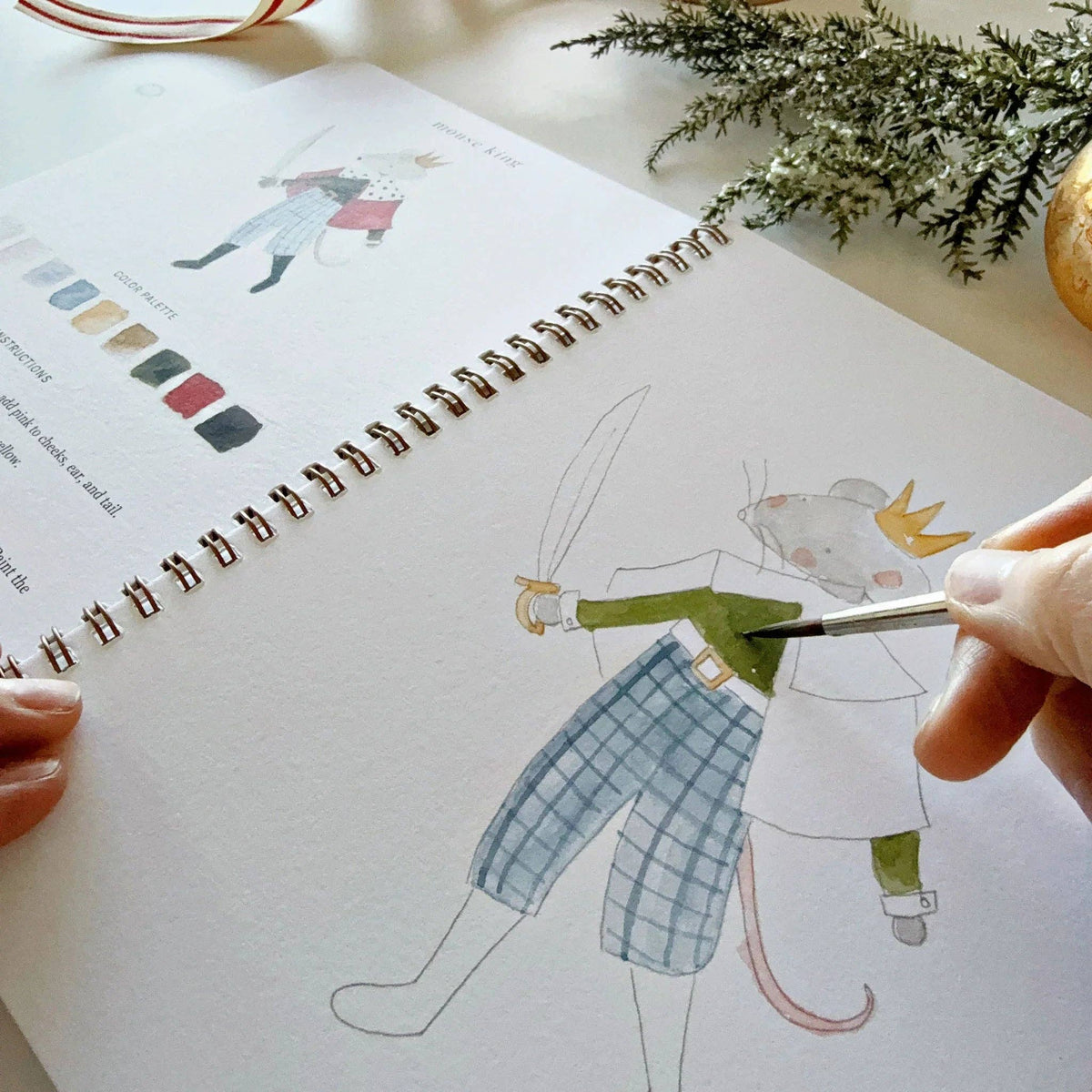 Nutcracker Watercolor Workbook: Emily Lex Studio