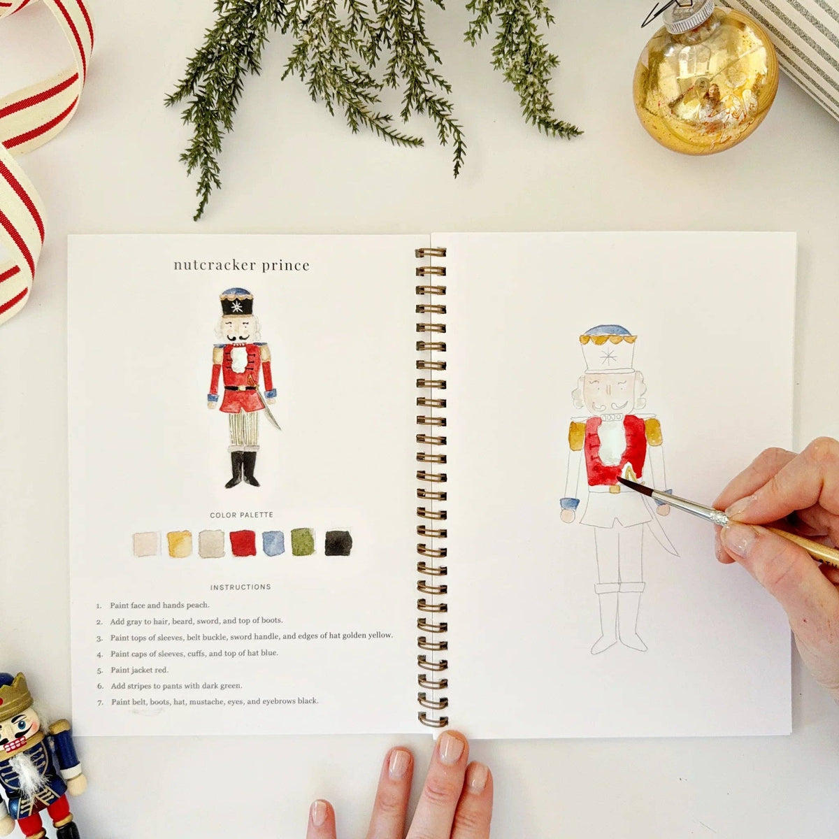 Nutcracker Watercolor Workbook: Emily Lex Studio
