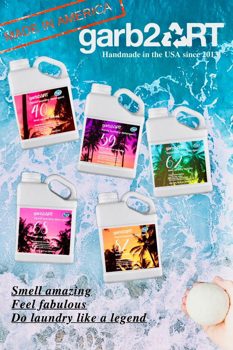 gart2ART Luxury Liquid Laundry Detergent Collection