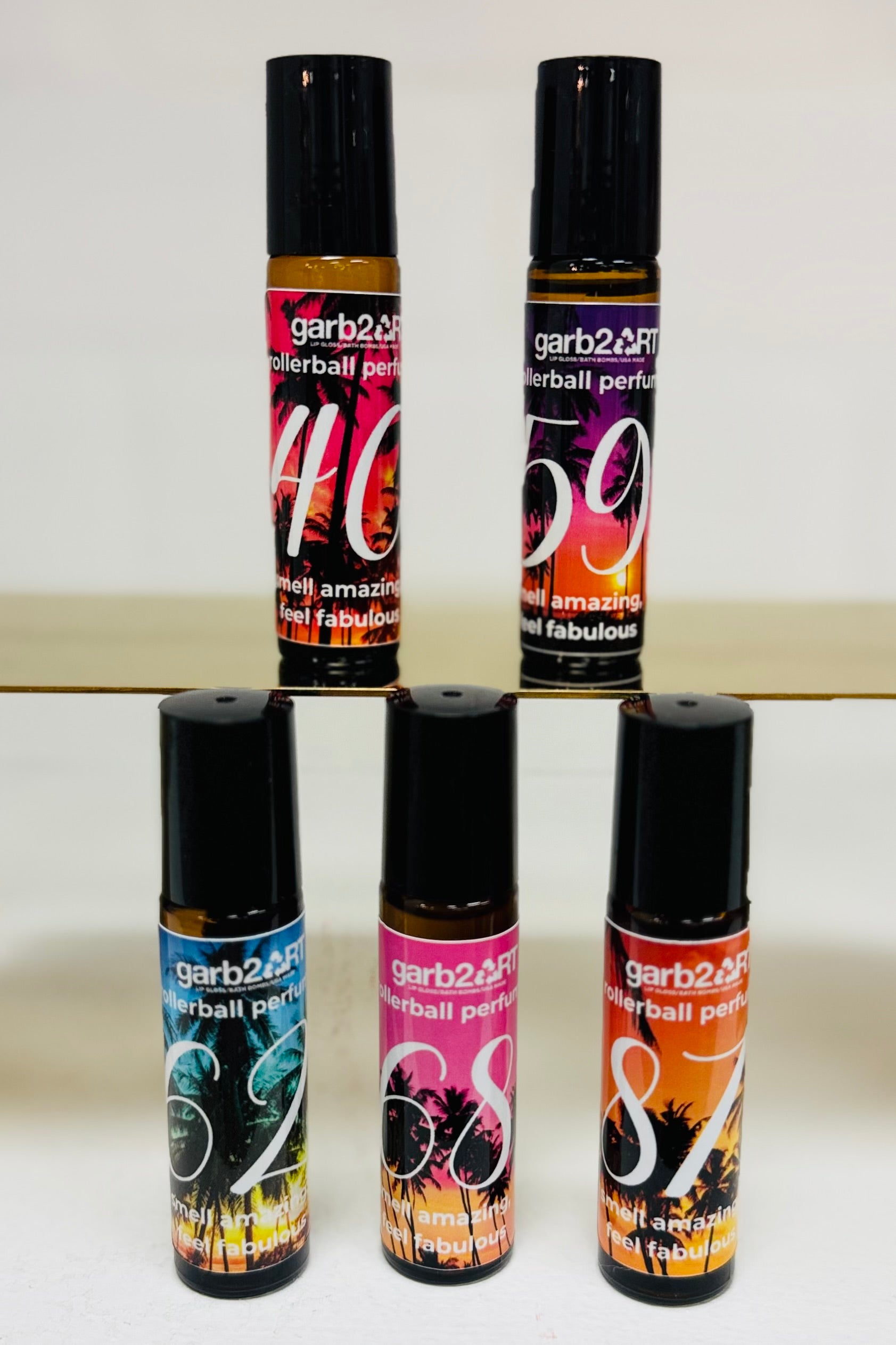 gart2ART Luxury Rollerball Perfume Collection