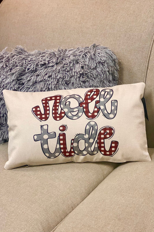 Roll Tide Throw Pillow