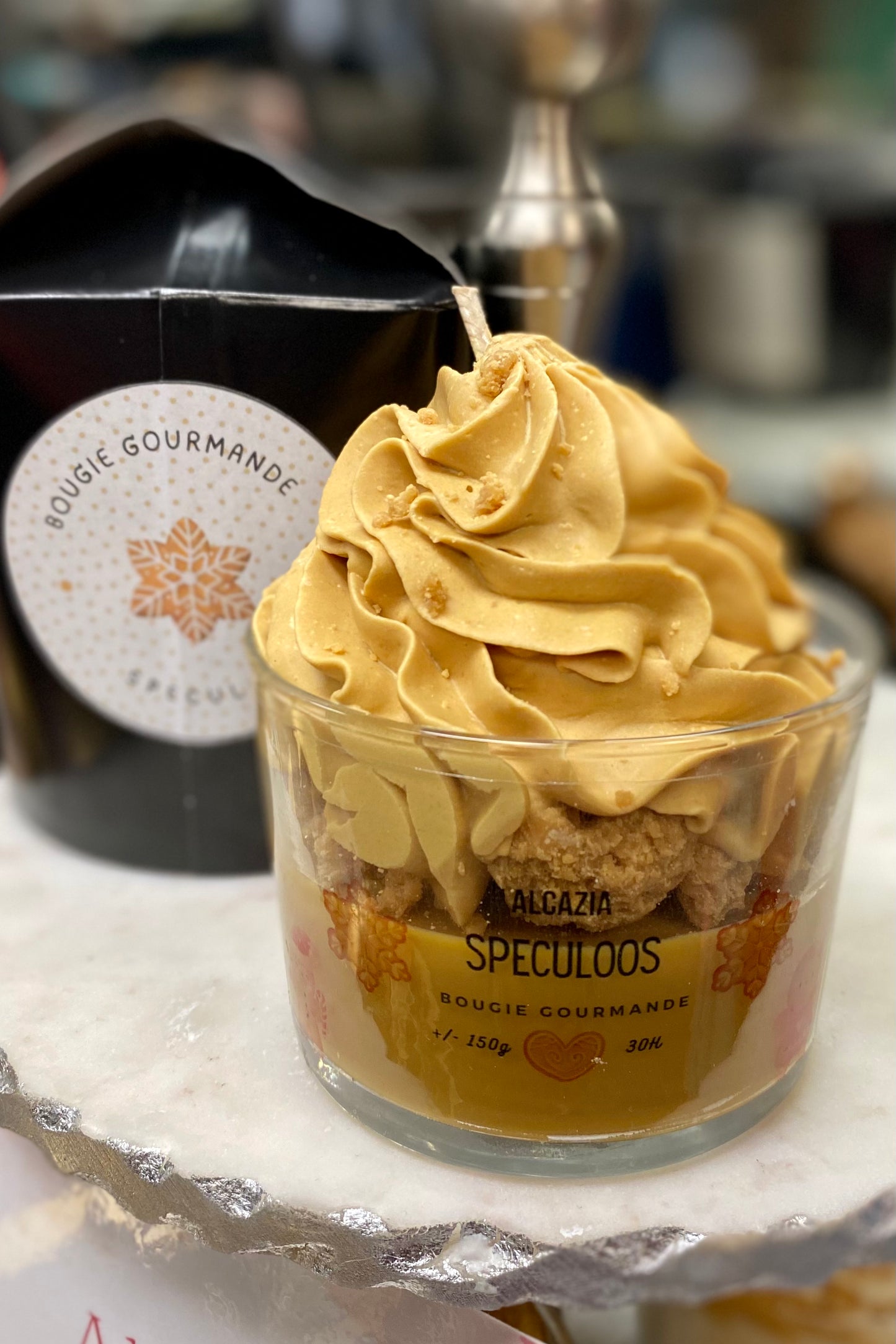 Speculoos Candle from the Alcazia Collection imported from France