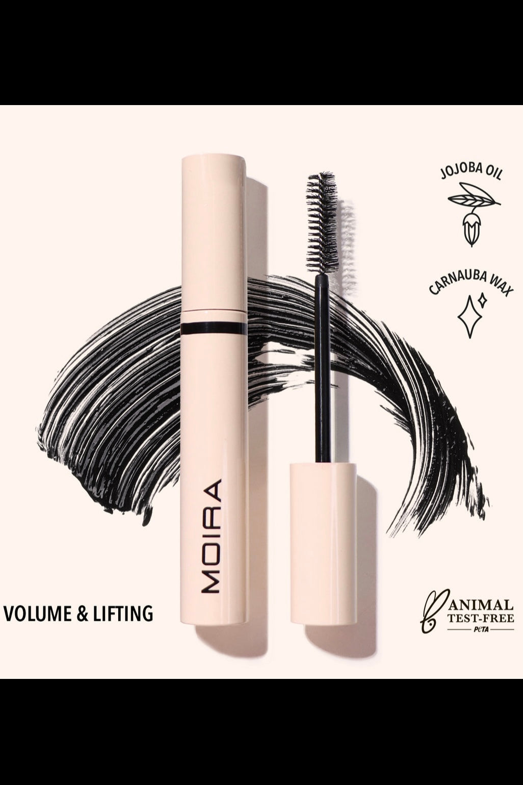 Moira Volume & Lifting Mascara - Black