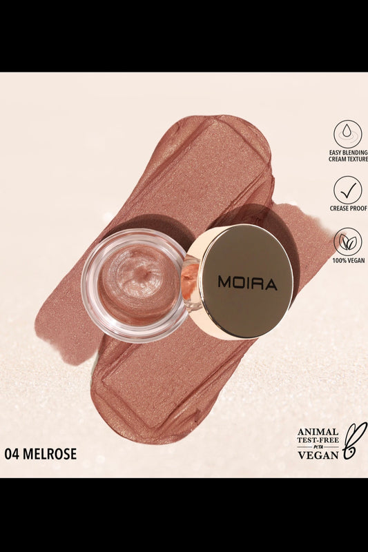 Moira Everlust Shimmer Cream Shadow - Melrose