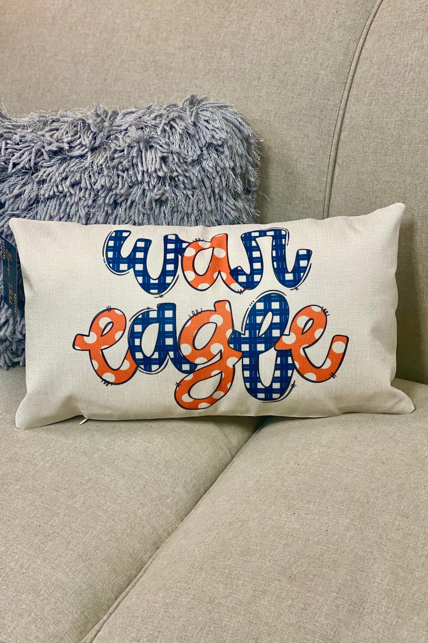 War Eagle Throw Pillow