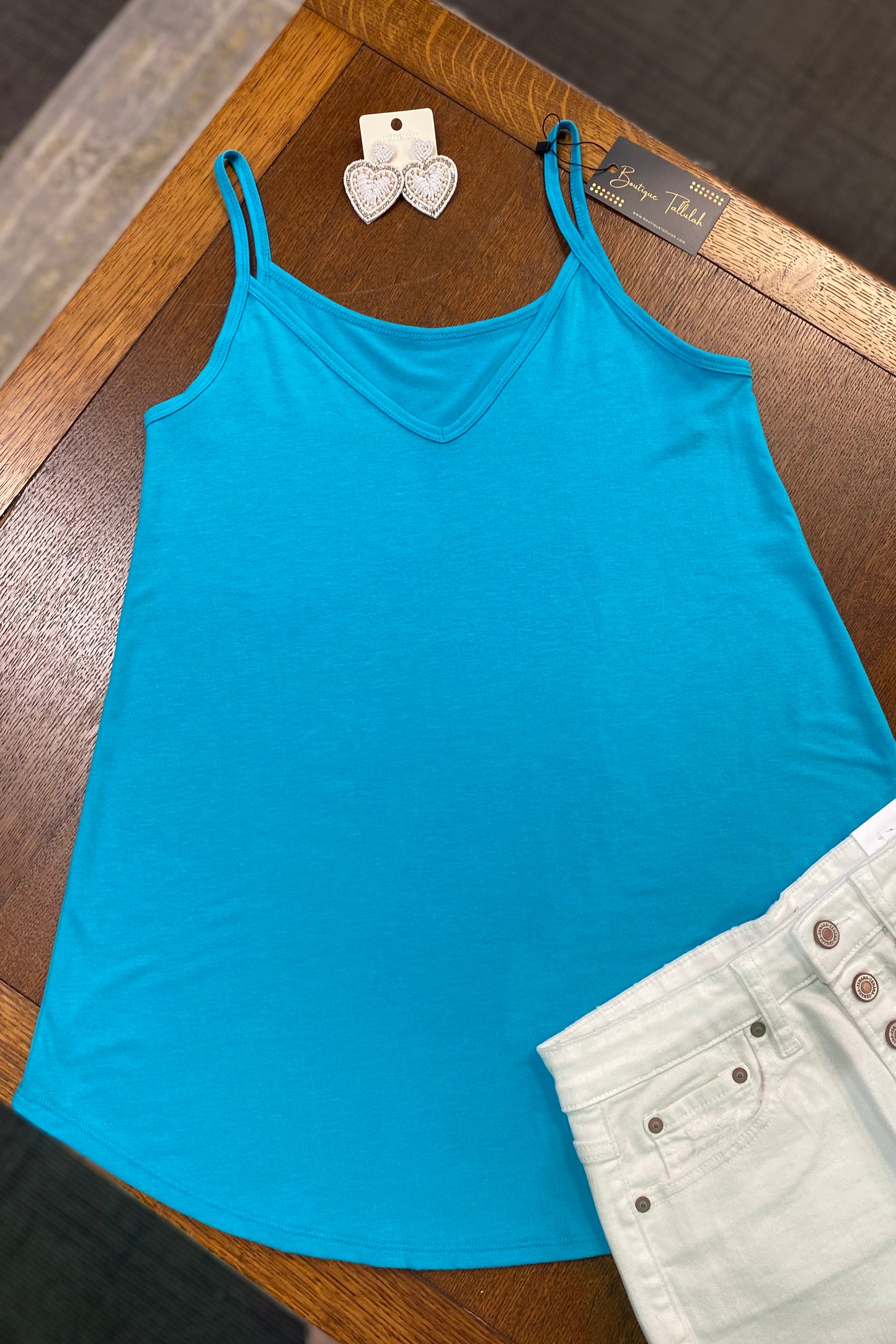 Reversible Cami in Ice Blue