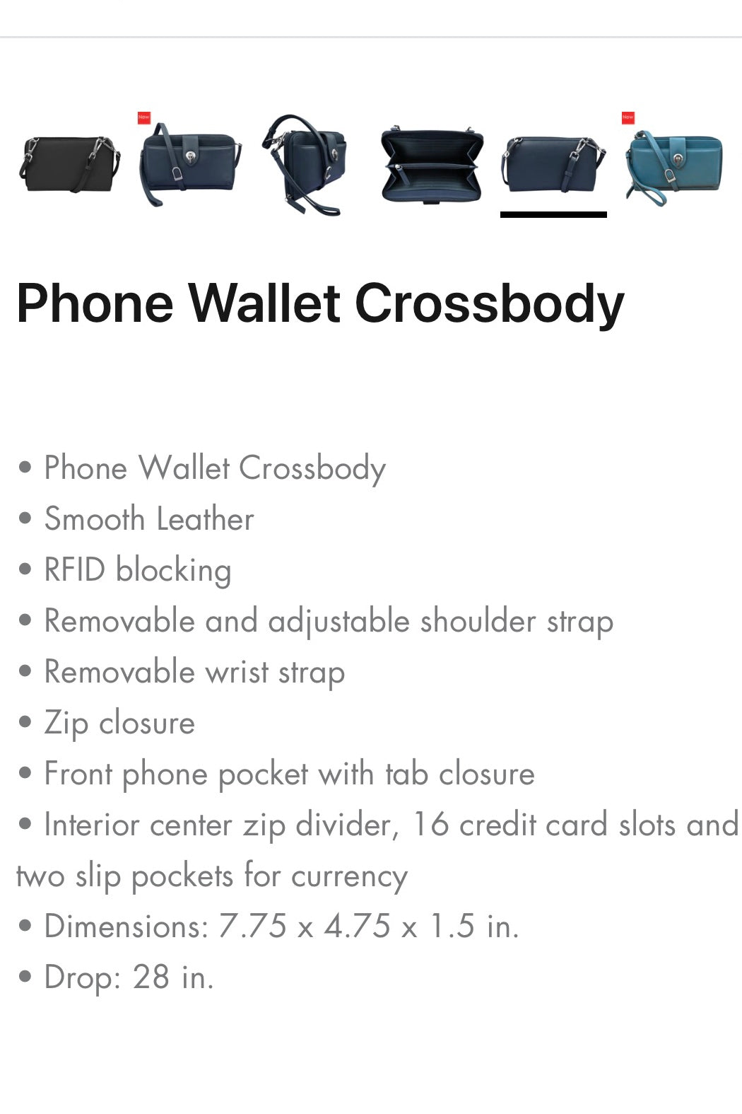 Phone Wallet Shoulder Bag Crossbody – ili New York