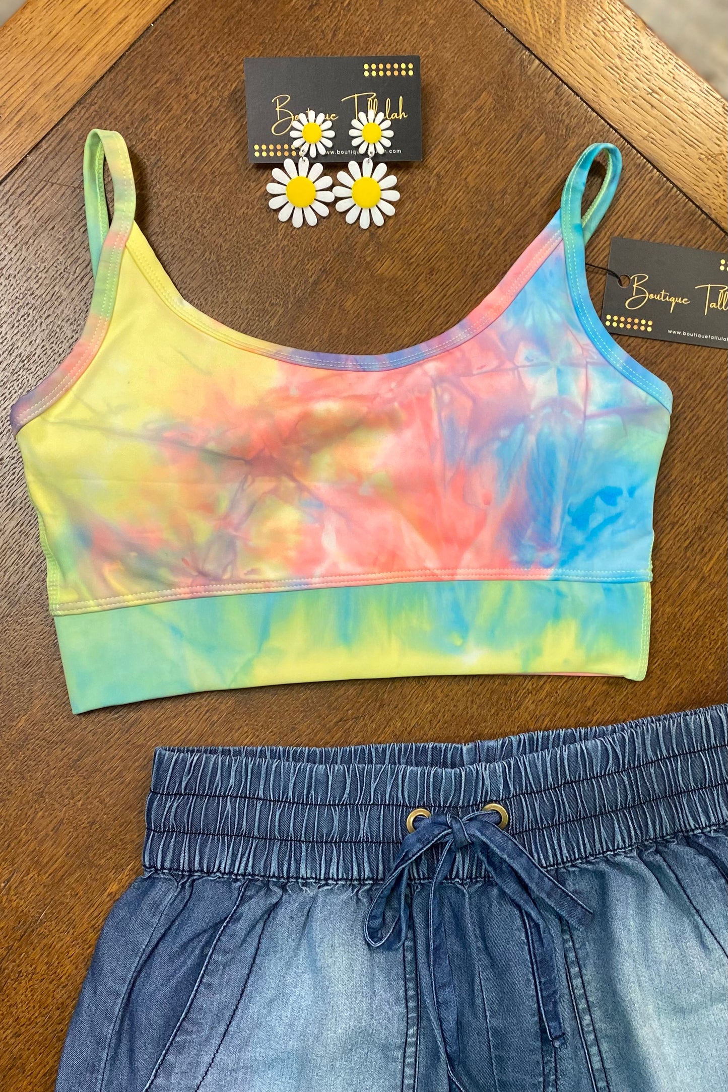 Tie Dye Sporty Bra